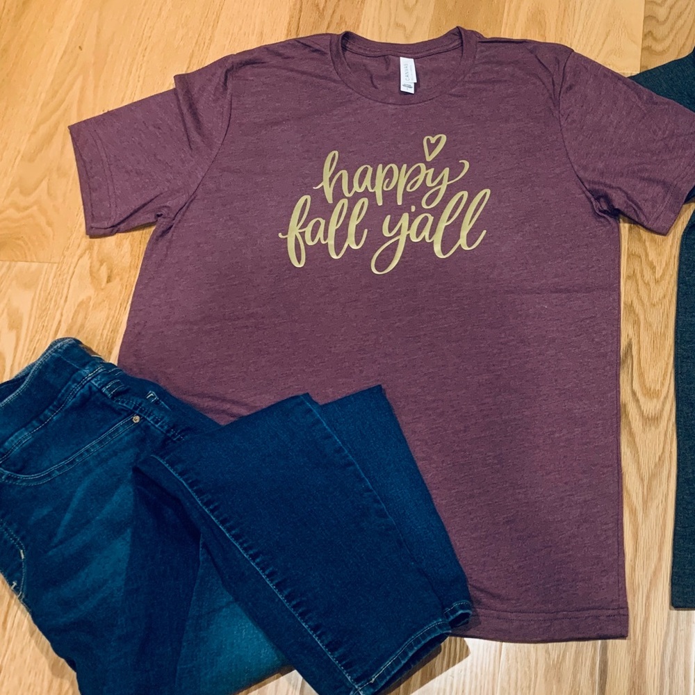 Custom women’s fall t-shirt